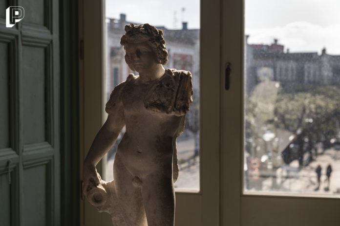 Bacco al MAFF statua bacco brindisi maff