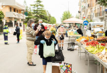 Al mercato, stamattina